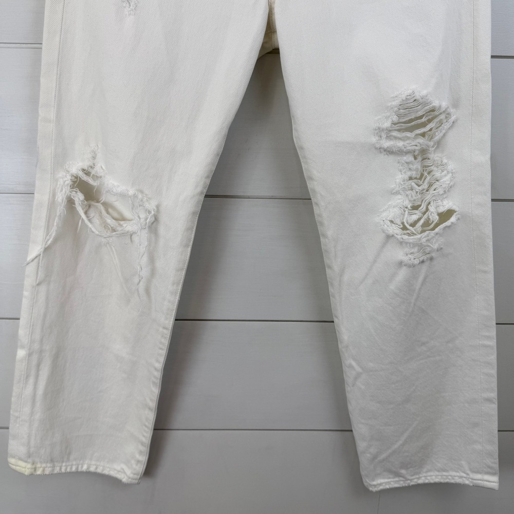 Citizens of Humanity Emery High Rise Relaxed Crop MOONSTONE Distressed Jeans 25 - Picture 4 of 15